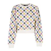 Witte Crewneck Sweatshirt Vans , Multicolor , Dames