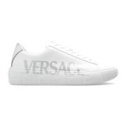 Sneakers met logo Versace , White , Heren