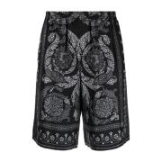 Casual shorts Versace , Black , Heren