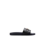 Slippers met applicaties 'Medusa Biggie' Versace , Black , Heren