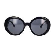 Ronde zonnebril Ve4414 Gb1/87 Versace , Black , Unisex