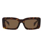 Rechthoekige zonnebril Ve4444U 108/73 Versace , Brown , Unisex
