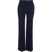 Klassieke Straight Leg Broek Victoria Beckham , Blue , Dames