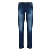 Slim Fit Comfort Denim Jeans Armani Exchange , Blue , Heren