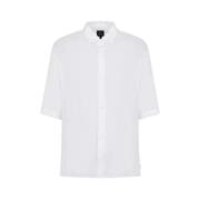 Oversized Overhemd Armani Exchange , White , Heren