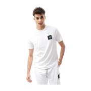 Basis T-shirt Armani Exchange , White , Heren