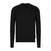 Zwarte Sweaters voor Heren Armani Exchange , Black , Heren