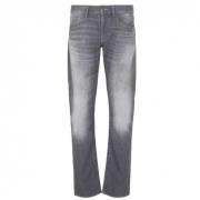 Nieuwe Grijze Gewen Jogger Jeans Armani Exchange , Gray , Heren