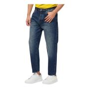 Slim-Fit Biologisch Katoenen Blauwe Jeans Armani Exchange , Blue , Her...
