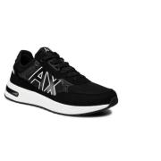 Stijlvolle Sneaker voor Heren Armani Exchange , Black , Heren