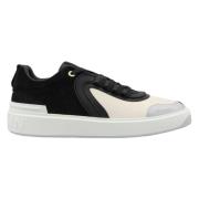 Leren Sneakers Xm0Vi292Lcld - EAB Balmain , White , Heren