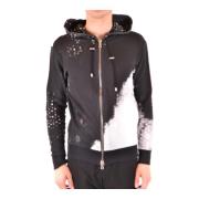 Elegante Hoodie Balmain , Black , Heren