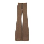 Pantalon casual en jacquard pied-de-poule Balmain , Brown , Heren
