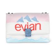 x Evian - Small 1945 Soft bag Balmain , Multicolor , Dames
