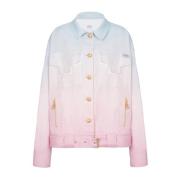x Evian - Oversized jacket Balmain , Multicolor , Dames
