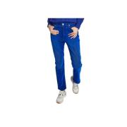 Pamy Jeans - 5-Pocket, Licht Stretch, NorHeren Taille, Rechte Pijpen B...