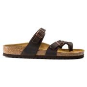 Mayari Unisex Sandaal Birkenstock , Brown , Heren