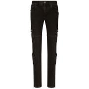 Slim-Fit Denim Jeans Dolce & Gabbana , Black , Heren
