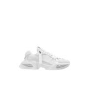 Witte leren sneakers met dikke rubberen zool Dolce & Gabbana , White ,...