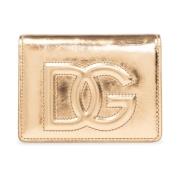 Portemonnee met logo Dolce & Gabbana , Yellow , Dames