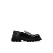 Leren loafers Dolce & Gabbana , Black , Heren