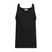 Tanktop met logo Dolce & Gabbana , Black , Heren