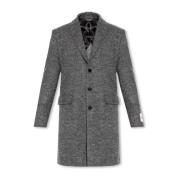 Wollen jas Dolce & Gabbana , Gray , Heren