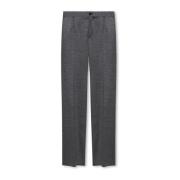 Plooivoorkant broek Dolce & Gabbana , Gray , Heren