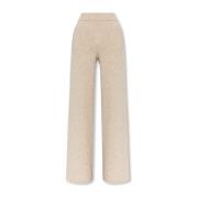 Wollen broek Dolce & Gabbana , Beige , Dames