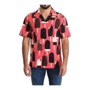 Trendy Roze Zijden Overhemd - Bespaar 2496 kr. Dolce & Gabbana , Pink ...