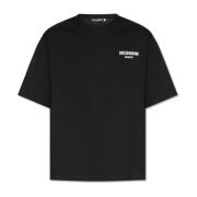 Bedrukt T-shirt Dolce & Gabbana , Black , Heren