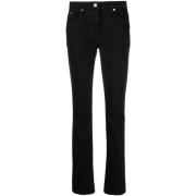 Slim-fit Jeans, Klassieke Stijl Dolce & Gabbana , Black , Dames