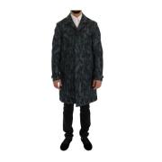 Camouflage Trenchcoat Dolce & Gabbana , Gray , Heren