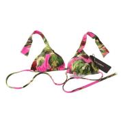 Bikini Top met Bloemenprint Dolce & Gabbana , Pink , Dames