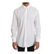 Nieuw Wit Slim Fit Formeel Overhemd Dolce & Gabbana , White , Heren