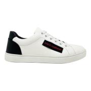 Leren sneakers met textuur voor vrouwen Dolce & Gabbana , White , Dame...