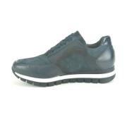 Blauw Combi Runner N.+Tiret Sneaker Gabor , Blue , Dames