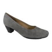 Verhoog je stijl met khaki en grijze pumps Gabor , Gray , Dames