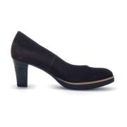 Bruine Suède Pump met 6cm Hak voor Dames Gabor , Brown , Dames