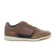 Geox Herenschoenen Cognac Spherica U36Cwa Geox , Brown , Heren