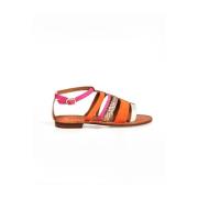 Kleurrijke band sandalen met innovatief Geox systeem Geox , Orange , D...