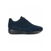Stoere & Comfortabele Jongens Sneakers Geox , Blue , Heren