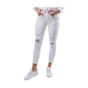 Jeans slank J Brand , White , Dames