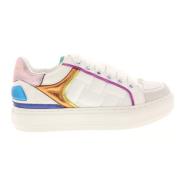 Southbank Multi Leren Sneakers Kurt Geiger , White , Dames