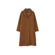 Single-Breasted Coats Lexington , Brown , Dames