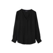 Blouse overhemd Lexington , Black , Dames