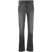 Lennox Low Rise Skinny Jeans Paige , Gray , Heren
