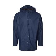 Moderne Unisex Waterdichte Jas Rains , Blue , Dames