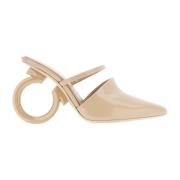 Hakschoenen Salvatore Ferragamo , Beige , Dames