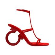 ‘Elina’ sandalen met hak Salvatore Ferragamo , Red , Dames
